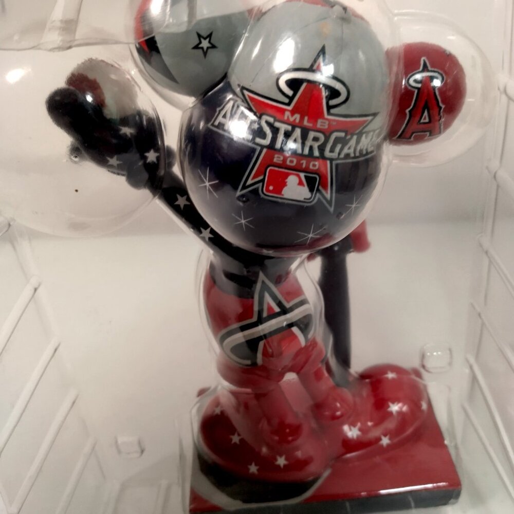Mickey Mouse Figurine Los Angeles Angels Baseball MLB All Star Game Collectible - Picture 5 of 16